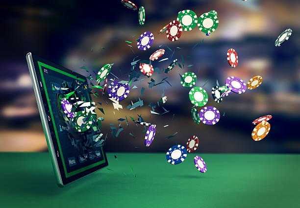 Live poker dealer studio with multiple camera angles